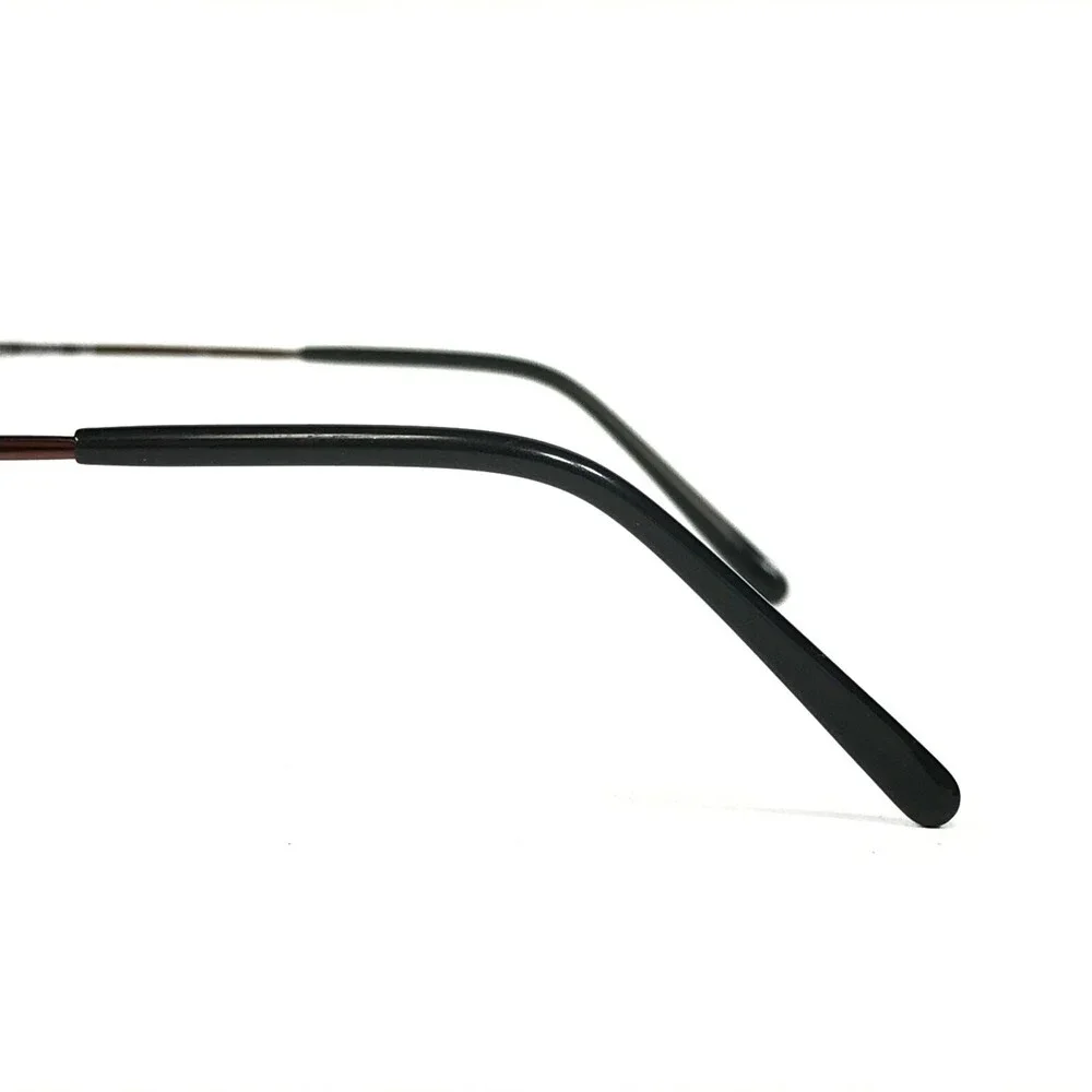 Escada Eyeglasses Frames E0172 E304 Brown Gold Round Full Rim 50-18-135
